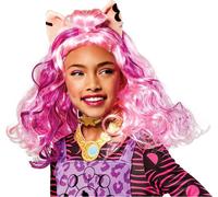 Monster High - Perruque pour Filles BN5671 (Taille Unique) (Rose)