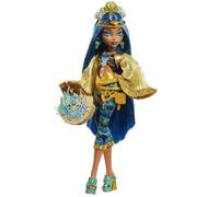 Monster High Poupée Cleo De Nile – Tenue Monster Fest et accessoires – Multicolore