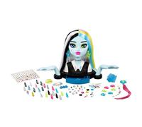 Monster High Poupée coiffante Frankie – tête de coiffure avec accessoires