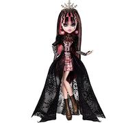 Monster High Poupée Draculaura édition spéciale Howliday, robe rose et noire, haute mode, collection de vacances, cadeaux pour filles et garçons (HKX67)