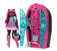 Monster High Poupée Skulltimate Secrets 6 Catty Noir Avec Garde-robe