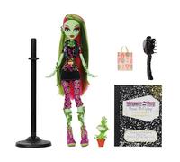 Monster High Poupée Boo-riginal Venus McFlytrap – Socle, journal intime, animal Chewlian – JHK58