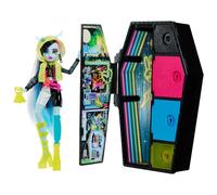 Monster High Secrets Skulltimate De Frankie Stein Avec La Poupée Du Placard Neon Frights