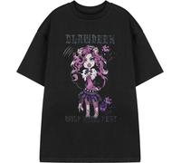 Monster High - T-shirt manches courtes pour femme "Howl Feet" NS8525 (3XL) (Noir)