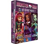 Monster High - Un Coffret Mortel ! : Fusion Monstrueuse + Choc Des Cultures ! + La Bête De L'île Au Crâne - Pack