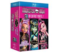 Monster High - Un Coffret Mortel ! : La Fête Des Goules + 13 Souhaits + Frissons, Caméra, Action ! - Pack - Blu-Ray