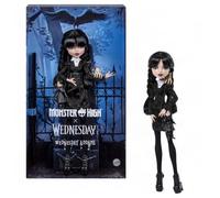 Monster High x Wednesday Addams poupée en robe noire