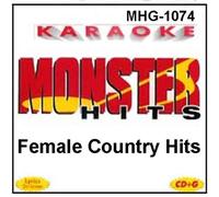 Monster Hits Karaoke #1074 - Female Country Hits