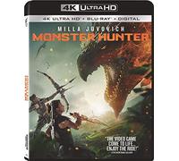 Monster Hunter [New 4K UHD Blu-ray] With Blu-Ray, 4K Mastering, Digital Copy,