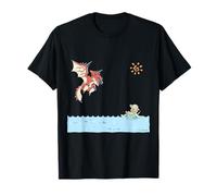 Monster Hunter Rathalos & Swimming Felyne T-Shirt