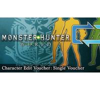 Monster Hunter World Character Edit Voucher Single Voucher DLC (PC)
