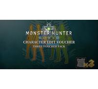 Monster Hunter: World - Character Edit Voucher: Three-Voucher Pack (DLC)