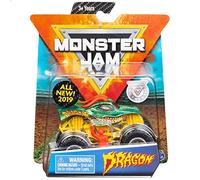 Monster Jam 2019 Crazy Creatures Dragon Monstre Truck moulé sous pression à l'échelle 1:64 avec figurine et affiche par Spin Master