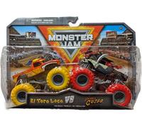 Monster Jam 2024 Series 30 1:64 Monster Truck Diecast 2 unités, El Toro Loco vs Captain's Curse