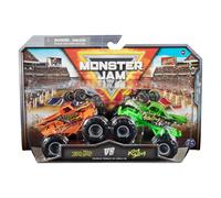 Monster Jam 2024 Series 30 Lot de 2 Monster Truck moulés sous pression 1:64 Bog Hog vs King Sling
