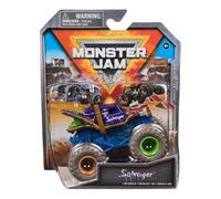 Monster Jam Voiture miniature die-cast Monster Truck Salvager Wreckless Trucks – Échelle 1:64
