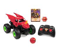 Monster Jam, Bakugan Camion Monstre télécommandé Dragonoid pour garçons et Filles âgés de 4 Ans et Plus, échelle 1:24