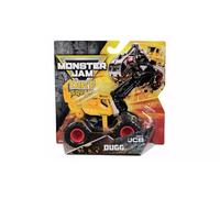 Monster Jam Camion excavatrice Dirt Squad Dugg à l'échelle 1:64, camion monstre Spin Master officiel, alimenté par JCB