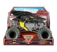 Monster Jam, Camion Monstre Batman Officiel, véhicule de Collection en métal, échelle 1:24, Jouets pour Enfants à partir de 3 Ans