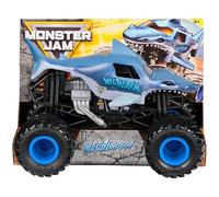 Monster Jam, Camion monstre Megalodon à l'échelle 1-24, véhicule collector moulé sous pression
