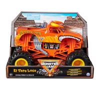 Monster Jam, Camion monstre officiel El Toro Loco, véhicule collector moulé sous pression, échelle 1:24, jouets pour enfants pour garçons et filles à partir de 3 ans