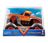 Monster Jam, Camion Monstre Officiel El Toro Loco, véhicule Collector moulé sous Pression, échelle 1/24