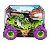Monster Jam, Camion monstre officiel pour tombe, véhicule collector moulé sous pression, échelle 1:24, jouets pour enfants pour garçons et filles à partir de 3 ans