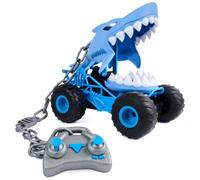 Monster Jam Camion RC Chomping Megalodon, Monster Truck télécommandé à l'échelle 1:15 avec 3 Modes d'action, chaîne et Manette, Jouets pour garçons et Filles de 4 Ans et Plus