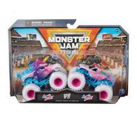 Monster Jam, Camions Monstres Officiels Sparkle Smash Vs. Sparkle Smash moulés sous Pression, échelle 1:64, Jouets pour Enfants pour garçons à partir de 3 Ans