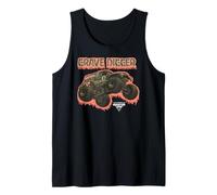Monster Jam Camo Grave Digger Monster Truck Motorsports Débardeur