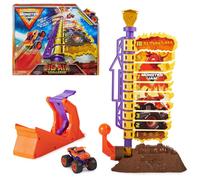 Monster Jam El Toro Loco Big Air Challenge, coffret de 50 cm avec un jouet monster truck exclusif, échelle 1:64, jouets pour garçons à partir de 3 ans