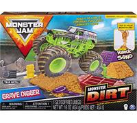 Monster Jam, El Toro Loco Monster Dirt Deluxe Set, Featuring 16oz of Monster Dirt & Official 1: 64 Scale Die-Cast Truck