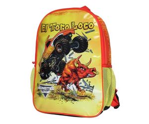 Monster Jam El Toro Loco Sac à Dos d'école pour Enfant Mess with The Bull & You Get The Horns! Grand Camion