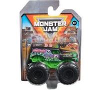 Monster jam - grave digger 1/72 collector series 2 - truck - voiture monstre - set véhicule + 1 carte tigre