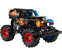 LEGO Technic 42219 Monster Jam Grave Digger - Feu et Glace - Jeu 7 ans