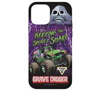 Monster Jam Keeping The Shovel Sharp Grave Digger Truck Coque pour iPhone 12 Mini
