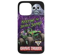 Monster Jam Keeping The Shovel Sharp Grave Digger Truck Coque pour iPhone 13 Pro Max