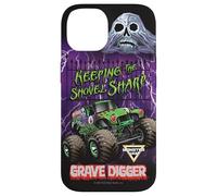 Monster Jam Keeping The Shovel Sharp Grave Digger Truck Coque pour iPhone 14