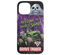 Monster Jam Keeping The Shovel Sharp Grave Digger Truck Coque pour iPhone 15