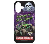 Monster Jam Keeping The Shovel Sharp Grave Digger Truck Coque pour iPhone 17