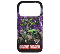 Monster Jam Keeping The Shovel Sharp Grave Digger Truck Coque pour iPhone 17 Pro