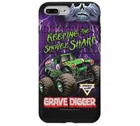 Monster Jam Keeping The Shovel Sharp Grave Digger Truck Coque pour iPhone 7 Plus/8 Plus