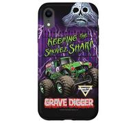 Monster Jam Keeping The Shovel Sharp Grave Digger Truck Coque pour iPhone XR