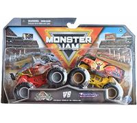 Monster Jam Knightmare Vs Thunder Bus Série 22 Échelle 1:64 Moulé sous pression