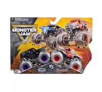 Monster Jam Lot de 2 camions monstres Spin Master officiels Spin Master - Son-uVa Digger vs ThunderROARus, série 32 (édition 2024) - Lot de 2 camions monstres Spin Master officiels pour enfants à
