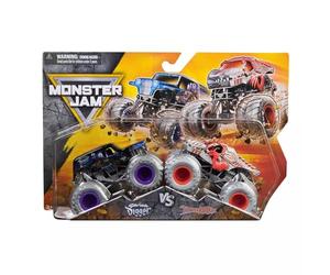 Monster Jam Lot de 2 camions monstres Spin Master officiels Spin Master - Son-uVa Digger vs ThunderROARus, série 32 (édition 2024) - Lot de 2 camions monstres Spin Master officiels pour enfants à