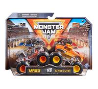 Monster Jam - Lot de 2 Originaux avec Max-D et El Toro Loco - Véritables camions Monstres à l'échelle 1:64