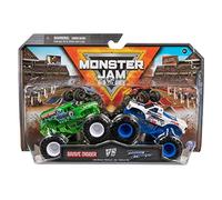 Monster Jam Lot de 2 pelleteuses tombales vs Razin Kane 1:64