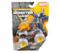 Monster Jam Marvel War Machine Monster Truck 1:64 Véhicule moulé sous pression, série 05, camion Spin Master officiel pour enfants et collectionneurs