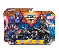 Monster Jam, Métal officiel Marvel Captain America Vs. Winter Soldier Monster trucks Échelle 1:64